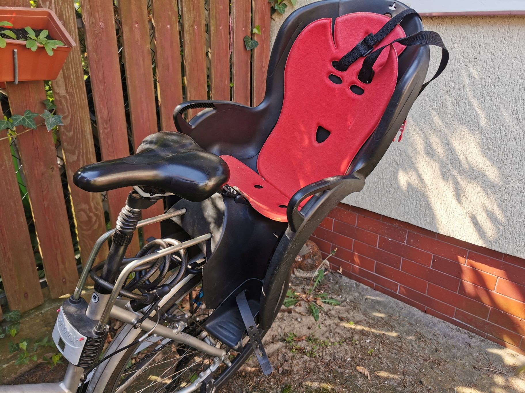 Hamax fotelik krzesło rowerowe dla dzieci