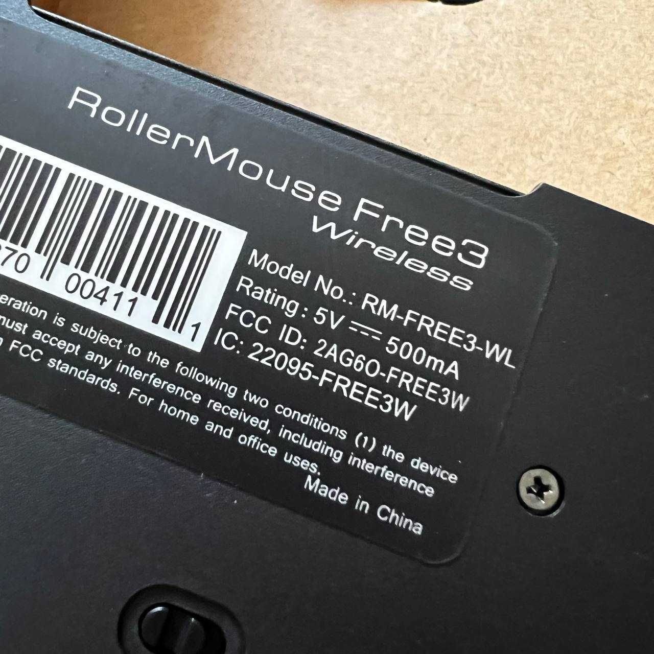 RollerMouse Free3  wireless