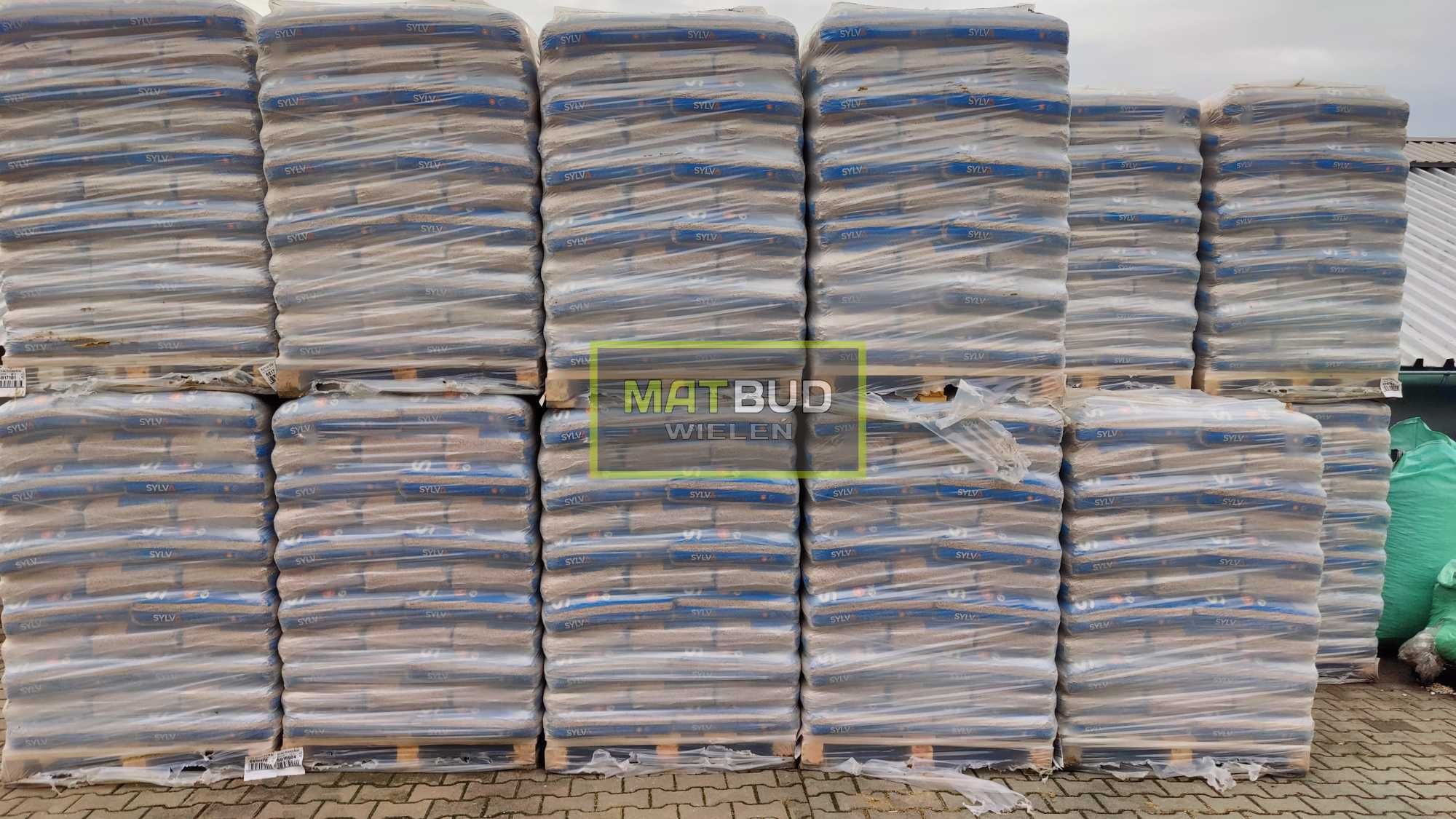 *MAT Bud Wieleń* Pellet, Pelet, SYLVA, DIN+ A1 premium, transport HDS