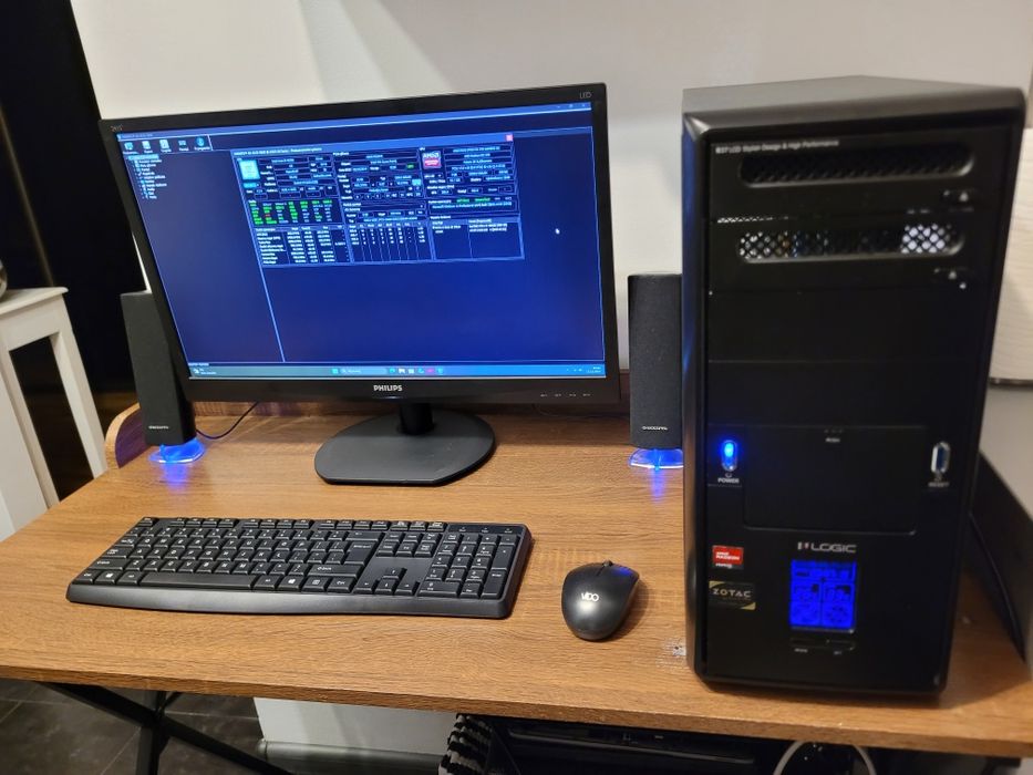 GAMINGOWY PC - i5-3.8GHz/ RX570_4GB/ FullHD/16GB/Ssd_500GB