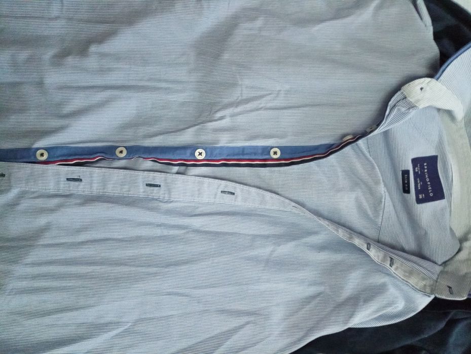 Camisas Springfield azuis (3x)