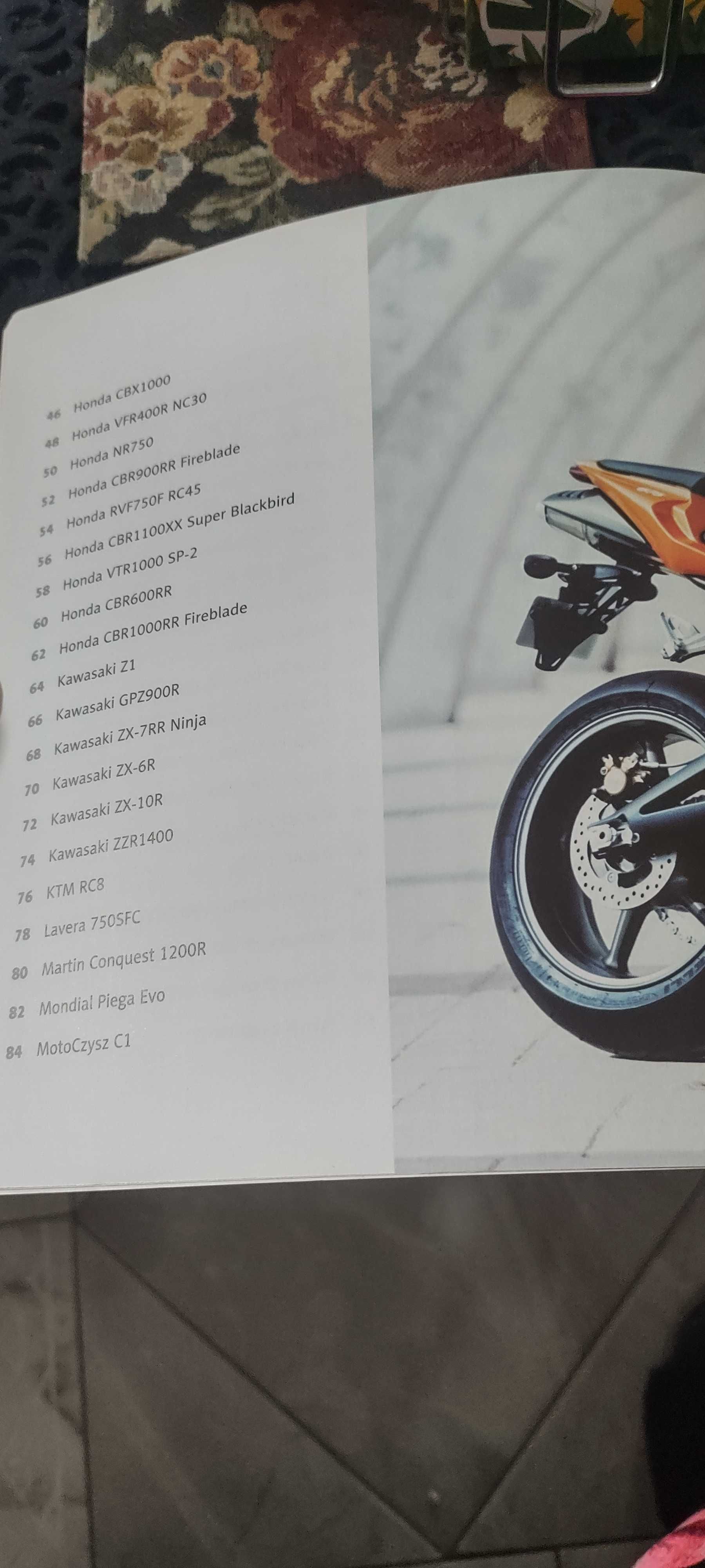 Dla Fana motocykle motory album ilustrowany 124 marki opisy zdjęcia !