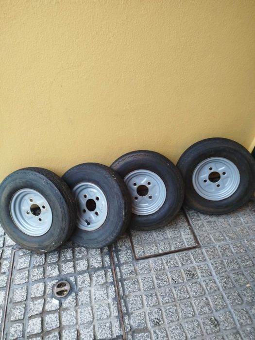 Conjunto 4 rodas atrelado 4.80