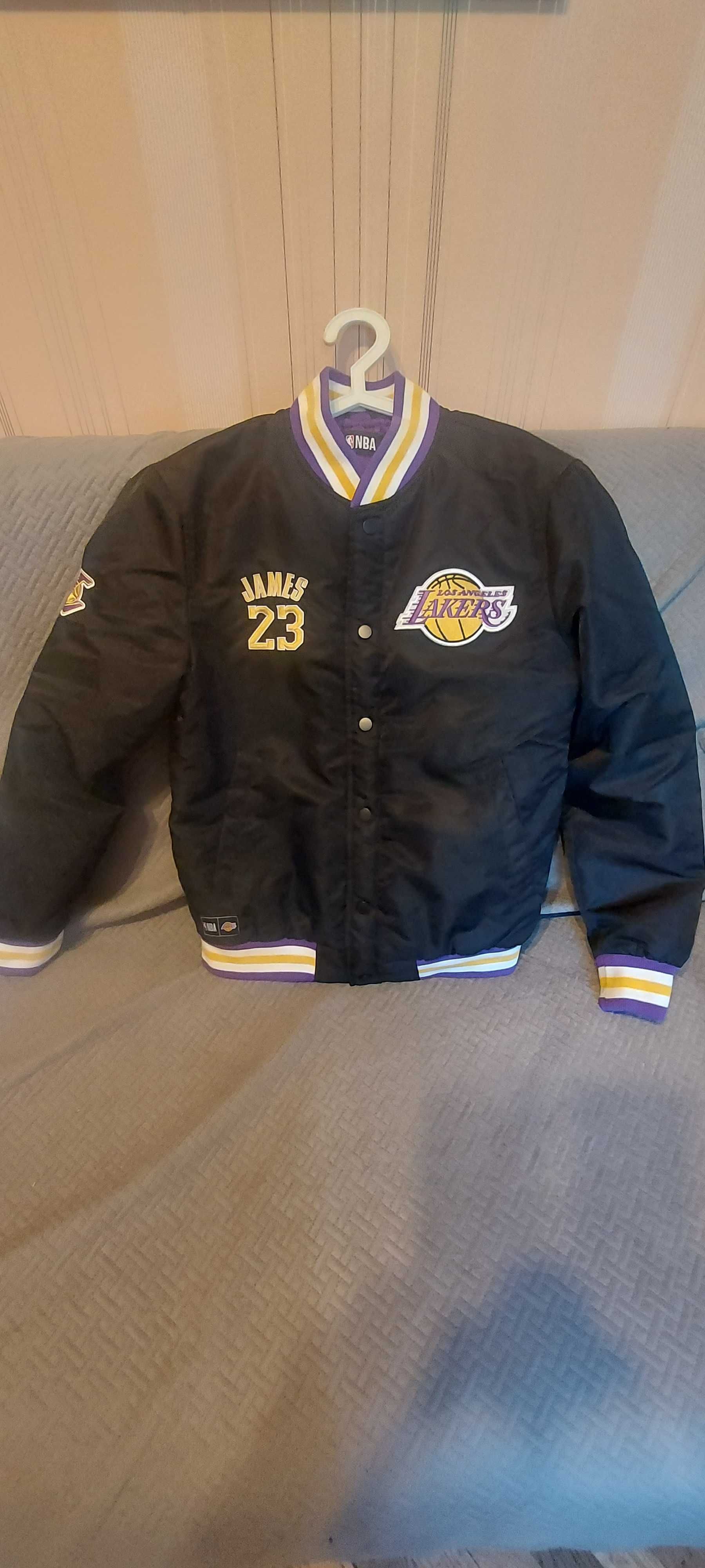Kurtka męska bomberka  Lakers r. S