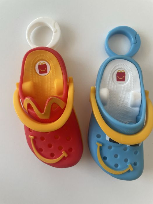 Breloczki buciki crocks mc donalds