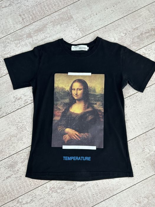 Koszulka z mona lisa  tshirt rozm xl - / bardziej L, off white, main l