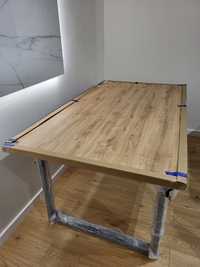Stół loftowy 160x90 dąb odwieczny laminat