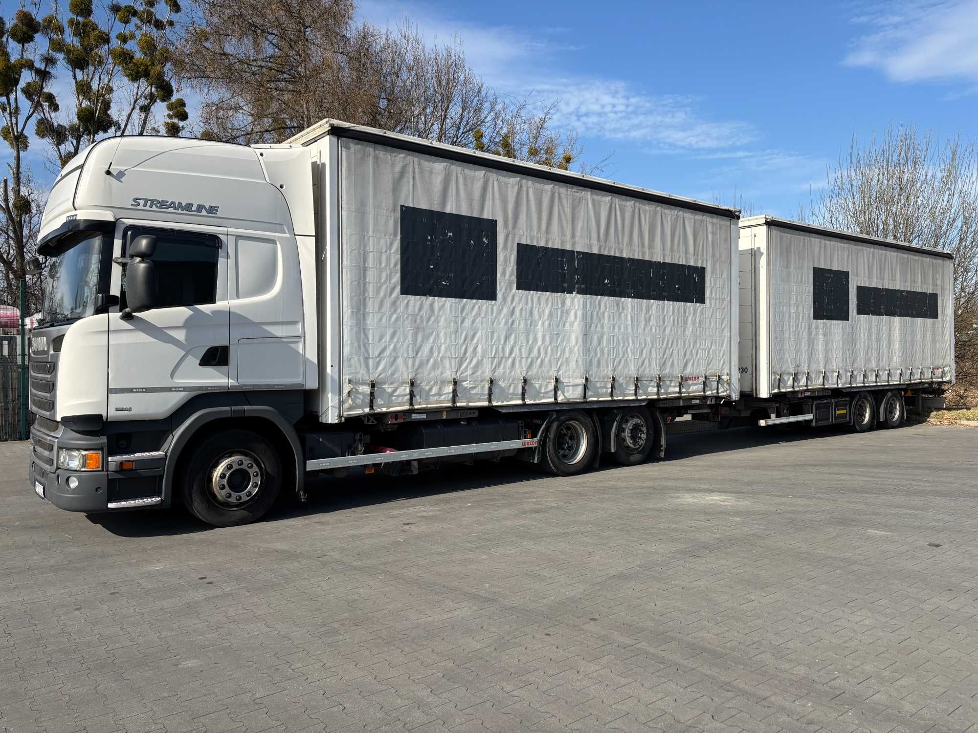 Scania R410 Tandem 115m3 BDF Stan bdb Cena za zestaw