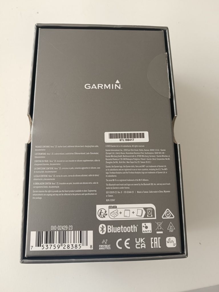 Relógio Garmin Venu S2 - Smartwatch GPS Usado