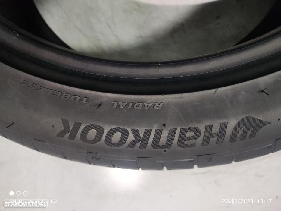2 pneus semi novos 215-45r17 hankook - oferta dos portes 90 euros
