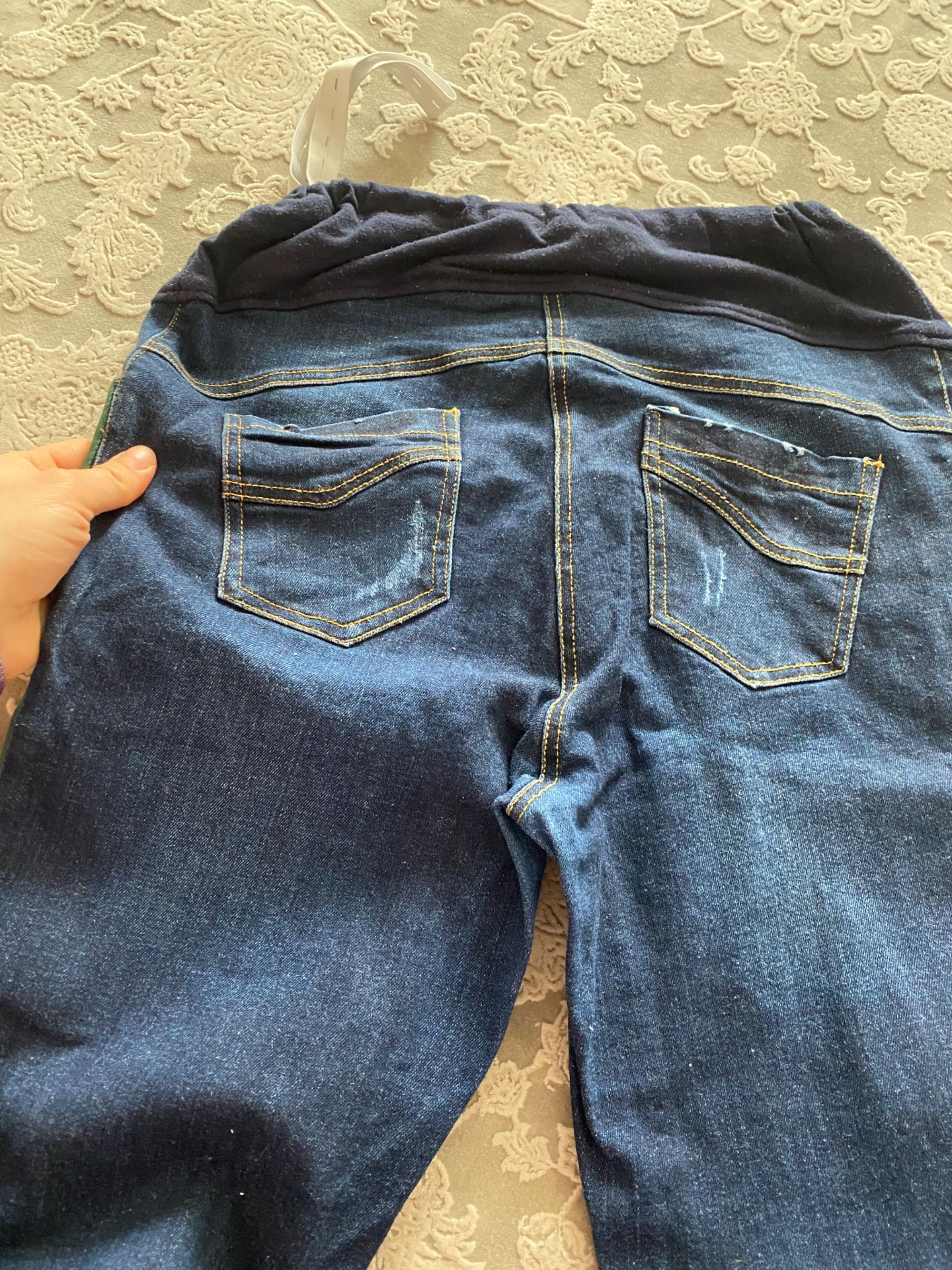 Плотные джинсы для беременных Dianora