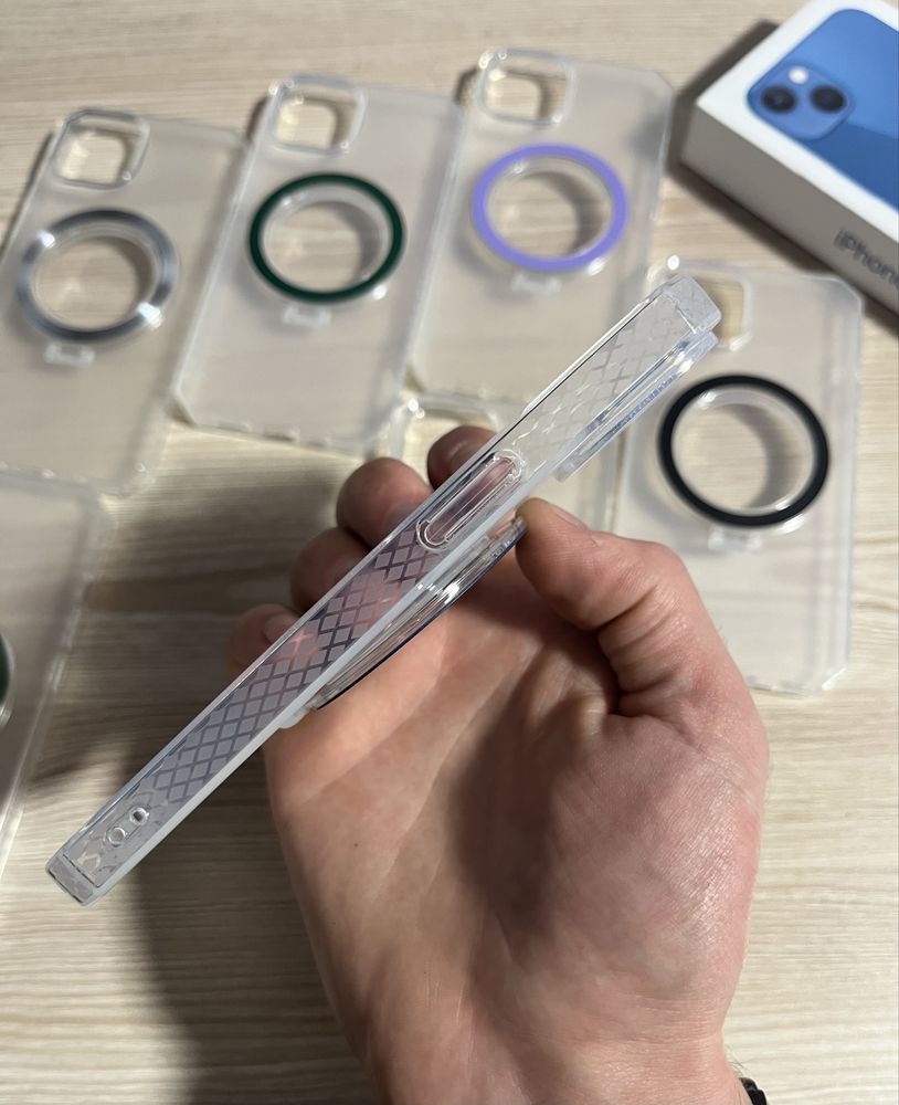 Чехол IPhone 13/14 Противоударный+Подставка MagSafe