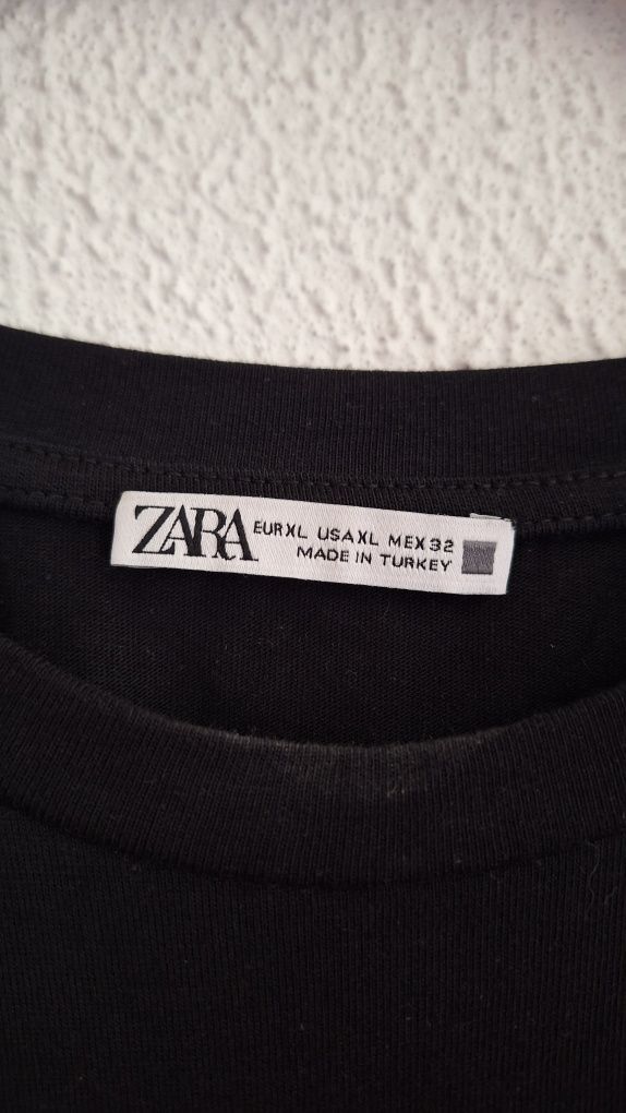 T-shirt com strass Zara
