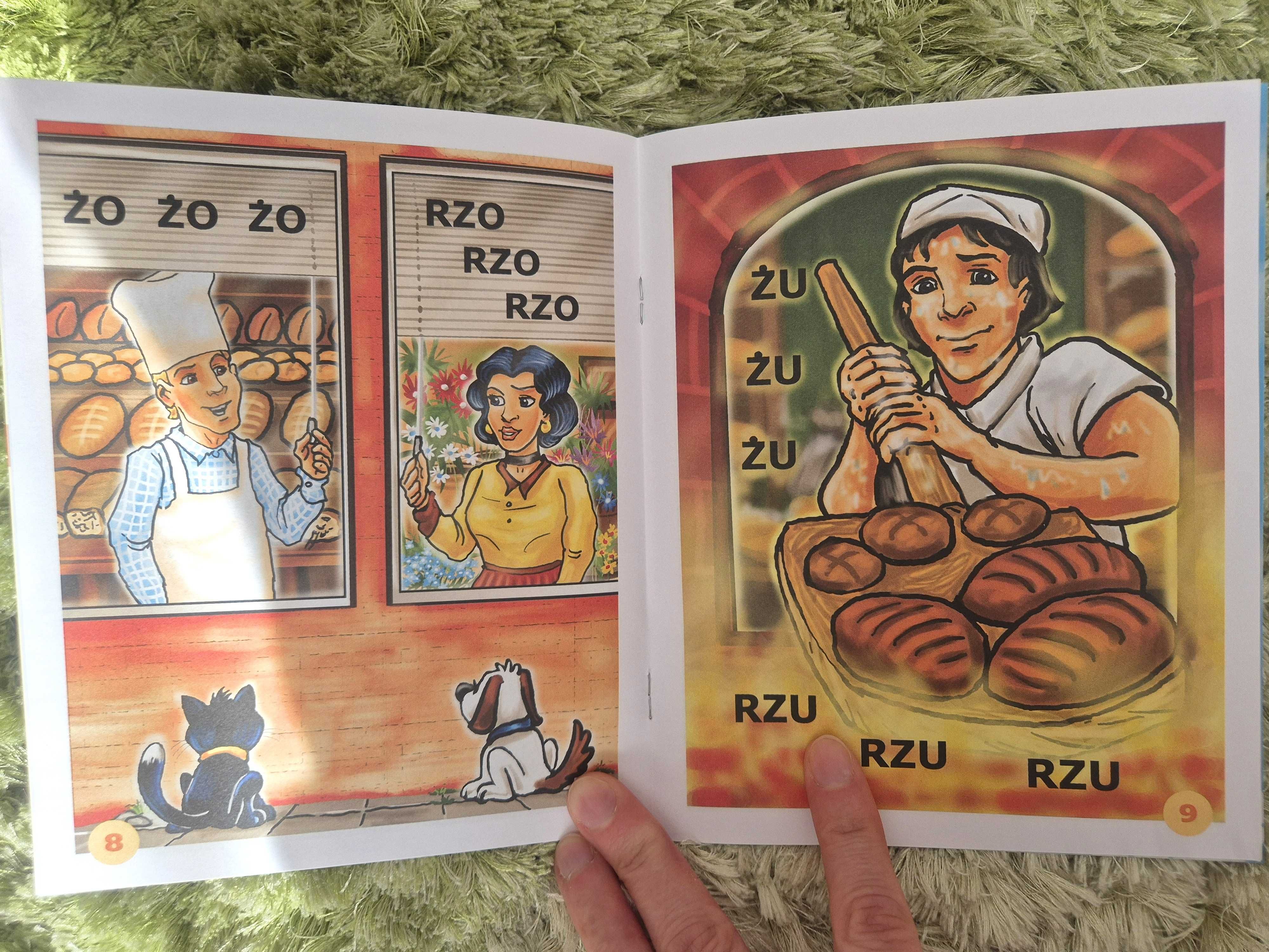 Seria logopedyczna Kocham czytać Zeszyt 10 ży