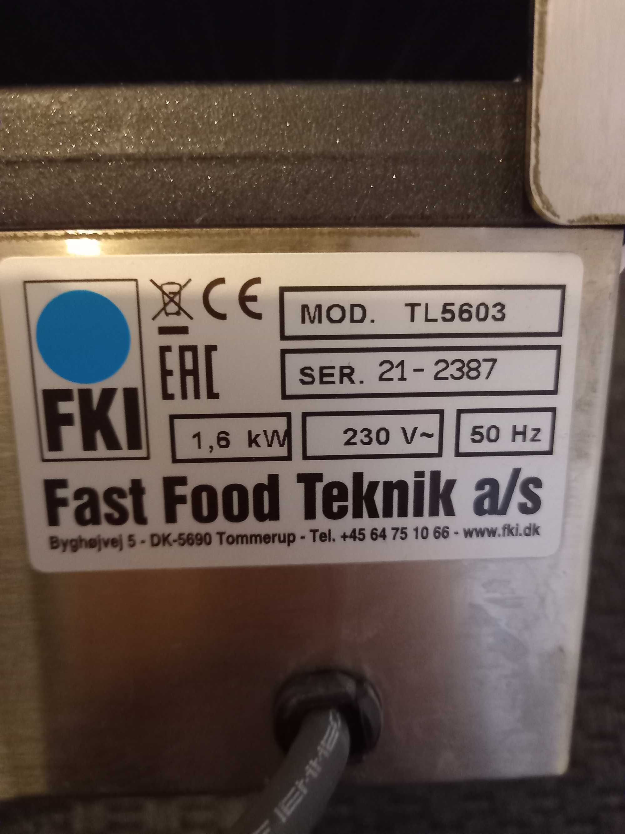 Profesjonalny Opiekacz/Grill Elektryczny FKI TL5603 1,6 kw Super Stan