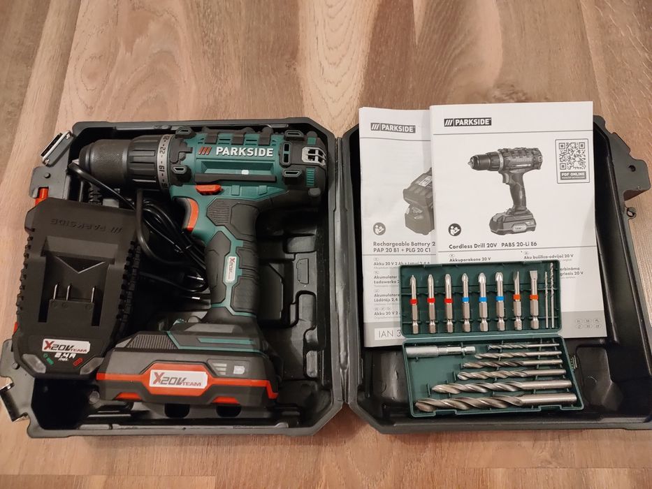 Wkrętarka parkside PABS 20Li-E6