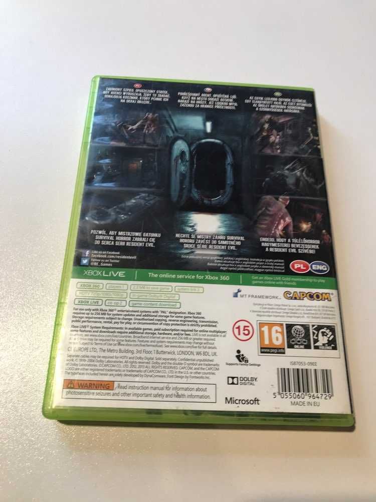 Resident Evil Revelations PL Xbox 360 Okładka PL Sklep Irydium