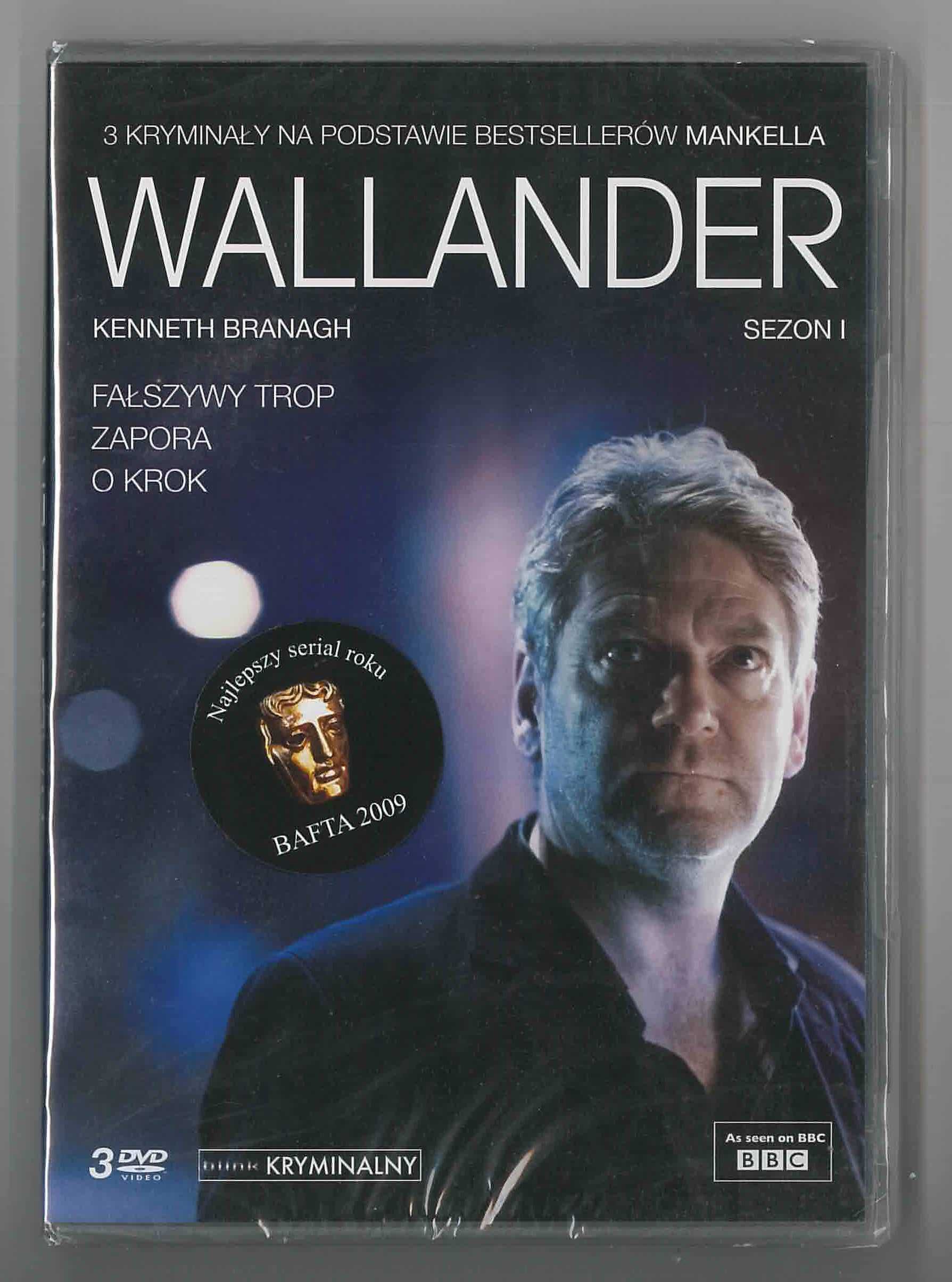 Wallander BBC I sezon (3 odcinki) film DVD