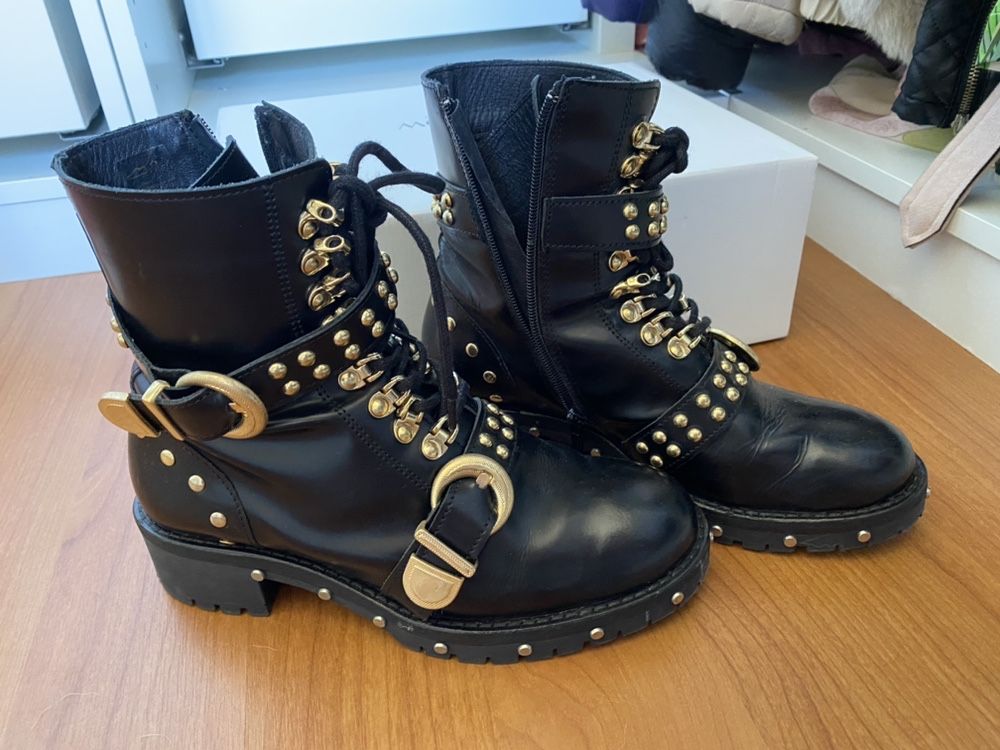 Botas biker / tamanho 38 / Swallow