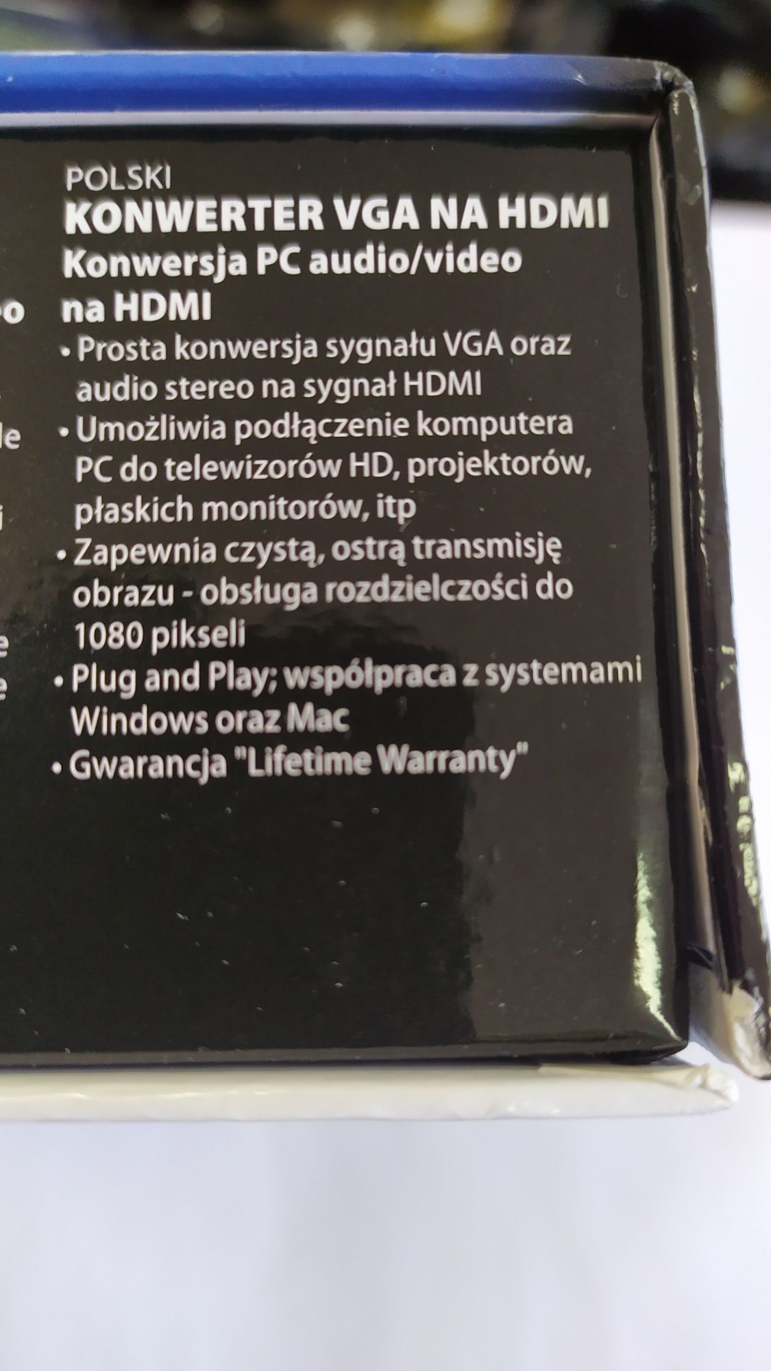 Konwerter VGA na HDMI