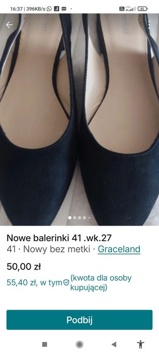 Buty 41 wkładka 27