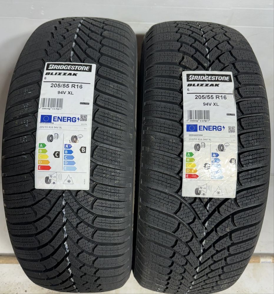 2x 205/55r16 Bridgestone Blizzak 6 94V XL 2024