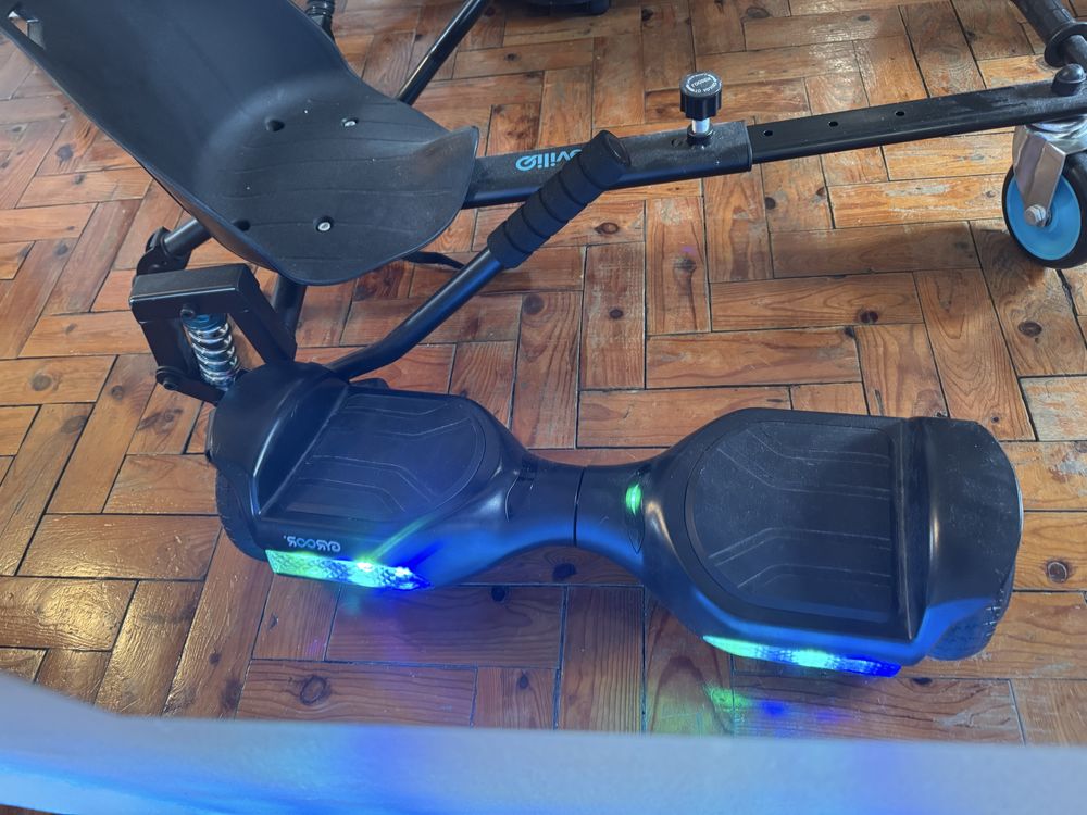 Hoverboard Groor + Hoverkart em bom estado