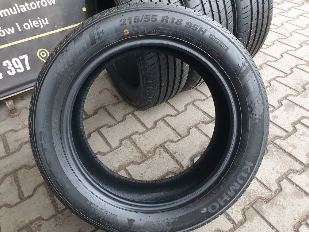 Opony letnie Kumho 215 55/18 demo