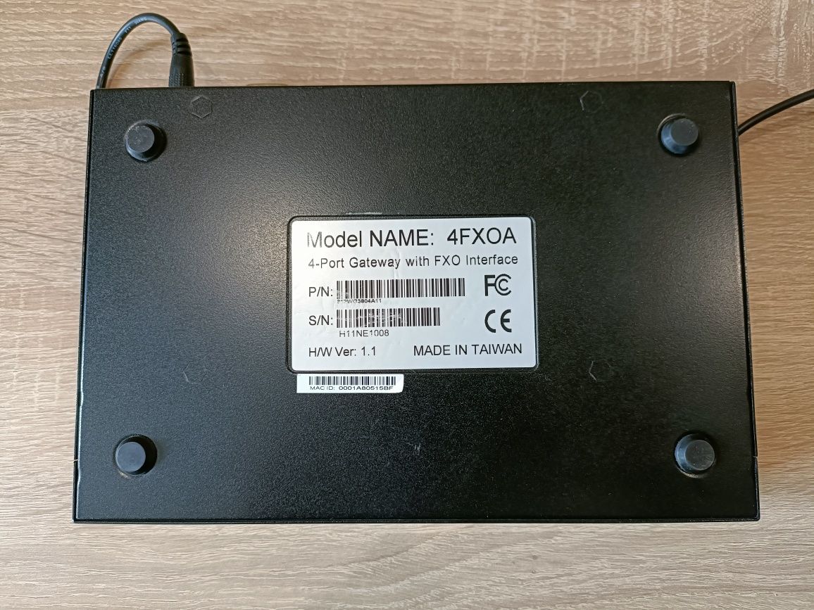 Шлюз VoIP Dynamix 4FXOA