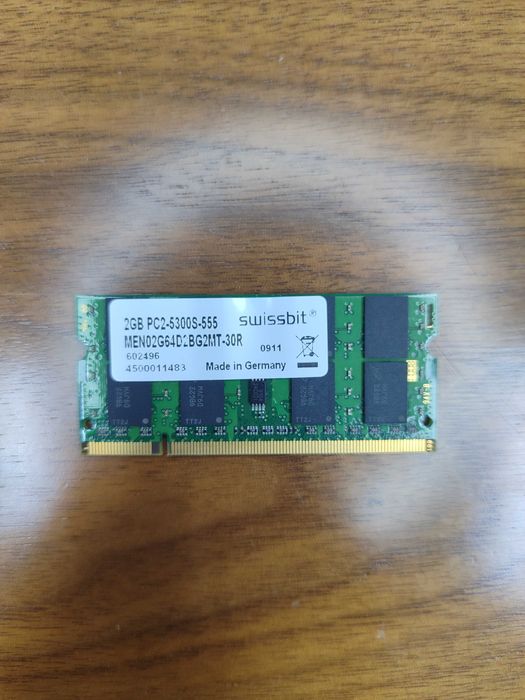 Memória RAM Swissbit DDR2 2GB