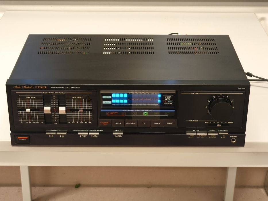 Топовий підсилювач Fisher CA-276 ! 2x150 Вт! 16 кг. Відмінний стан !