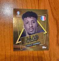 Naklejka Topps EURO 2024 Kingsley Coman signature