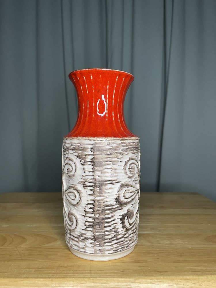 caramiczny wazon Bay Keramik 69-20. Stara ceramika West Germany.