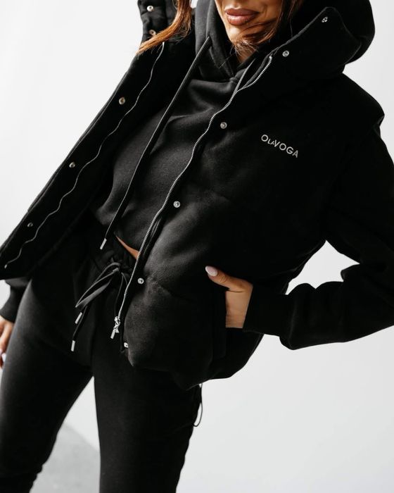 Kamizelka Gilet czarna O la voga S