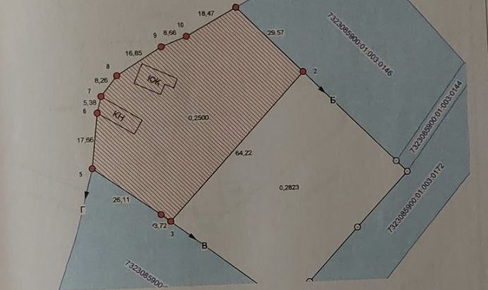 ТЕРМІНОВО! Земельна ділянка 53 сотки, с. Рокитне — без комісії