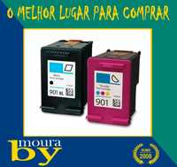 Tinteiros HP 901XL Preto ou cores