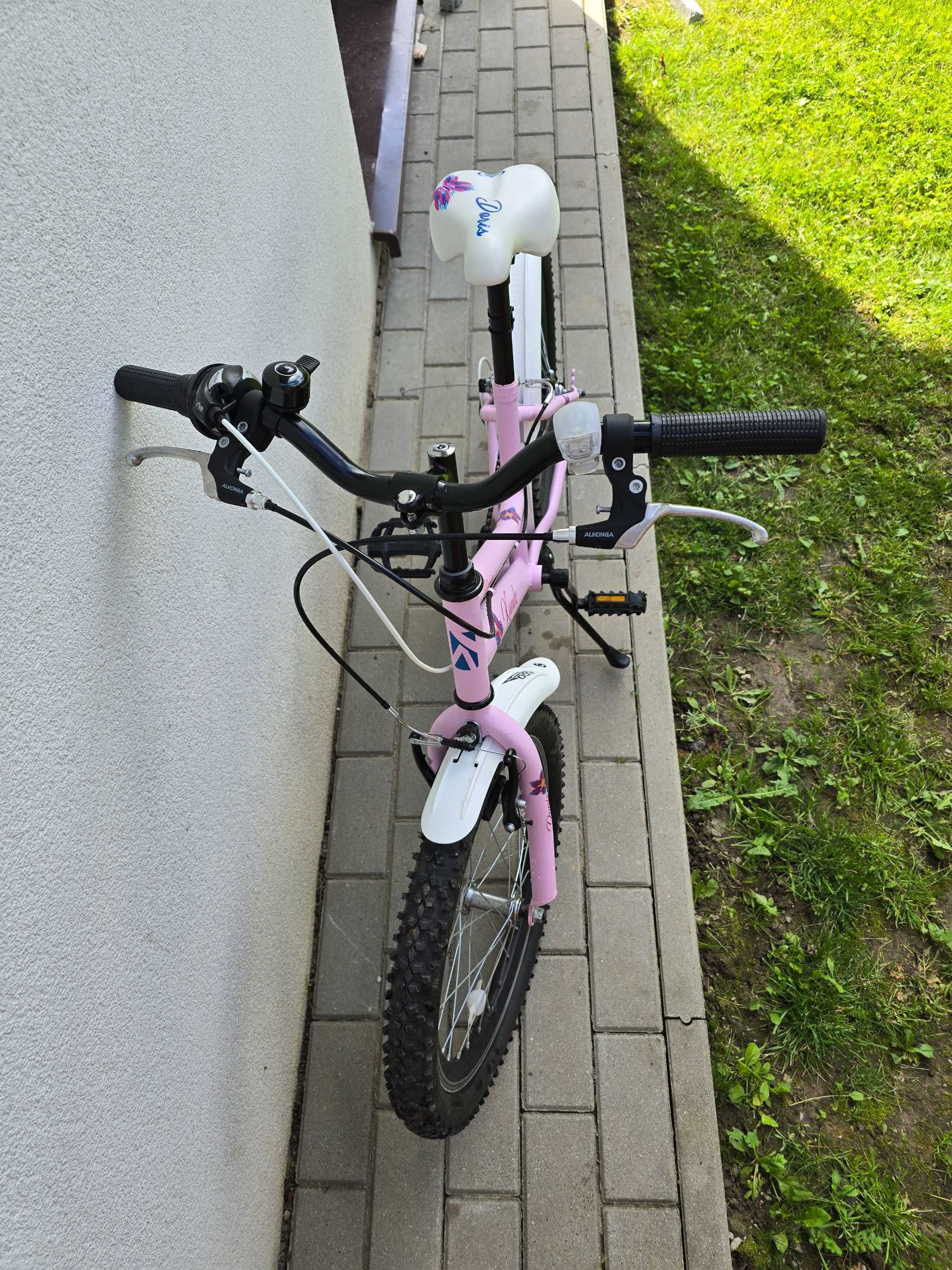 Rower dziecięcy 20" KANDS DORIS różowy