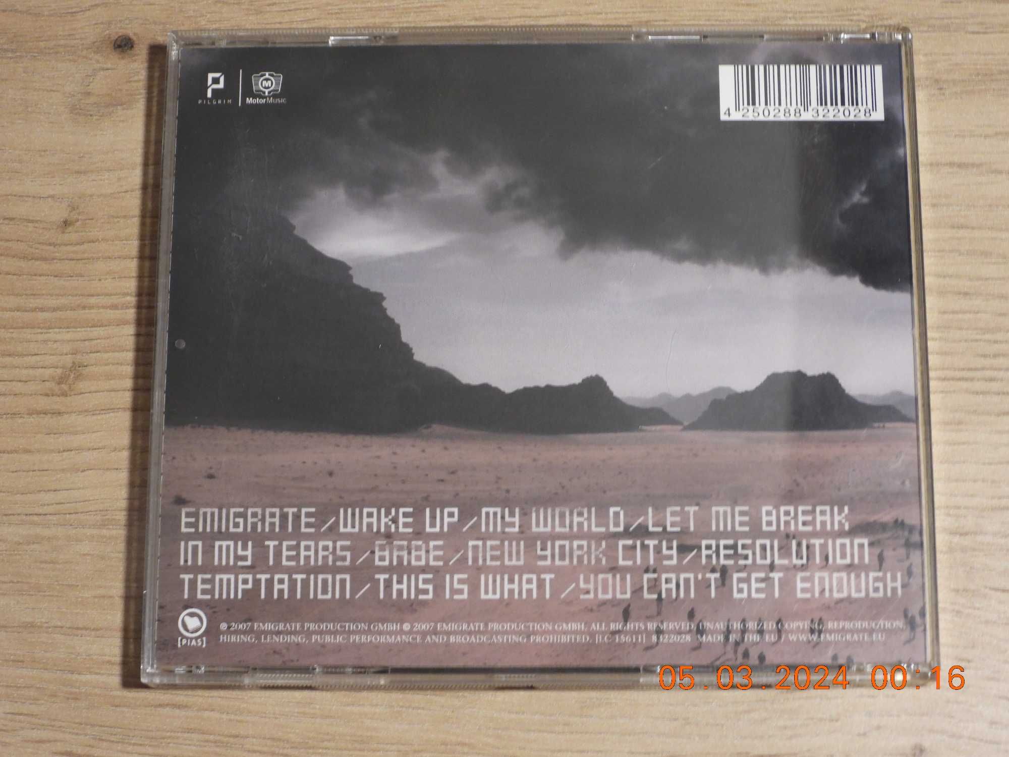 EMIGRATE - Emigrate - CD