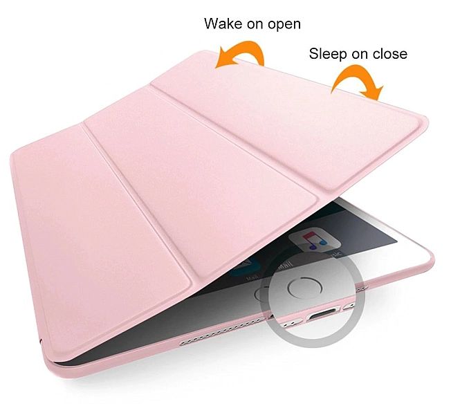 Tech-Protect Smartcase Ipad 9.7/2017/2018 Rose Gold