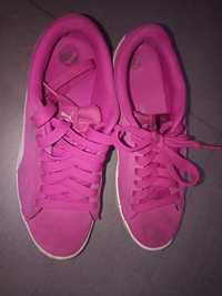 Puma Suede Peony Pink różowe dziewczęce 36 22,5cm 35,5