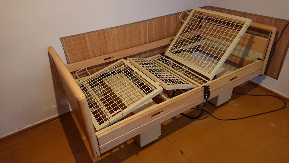 Łóżko rehabilitacyjne domowe tanie na pilota