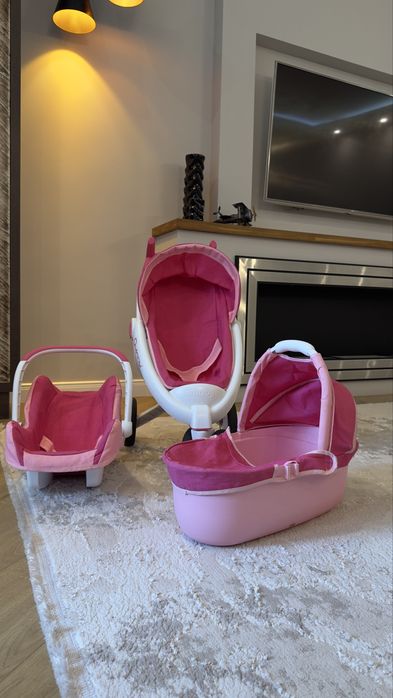 Smoby коляска люлька 3 в 1 Maxi Cosi