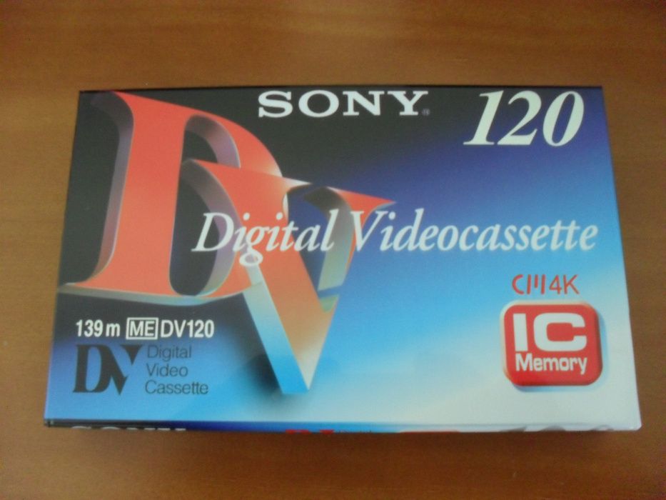 Cassetes de video Sony DV120 MEM2
