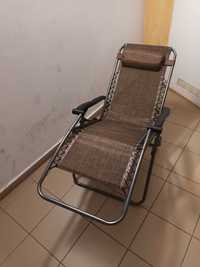 Nowy fotel wielopozycyjny / leżak turystyczny / krzesło wypoczynkowe