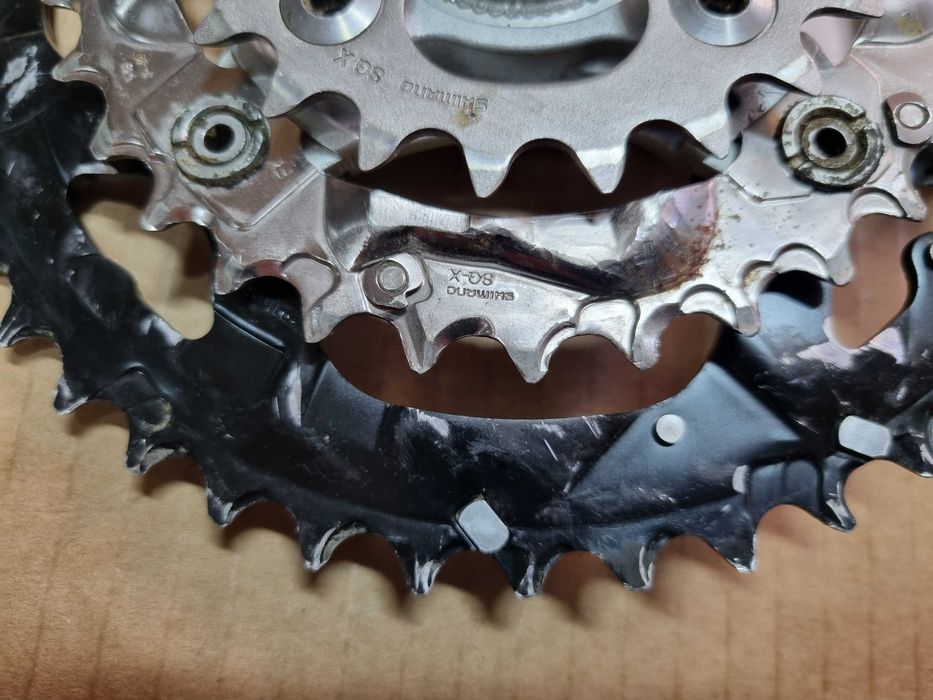 Mechanizm korbowy Shimano m521, 175