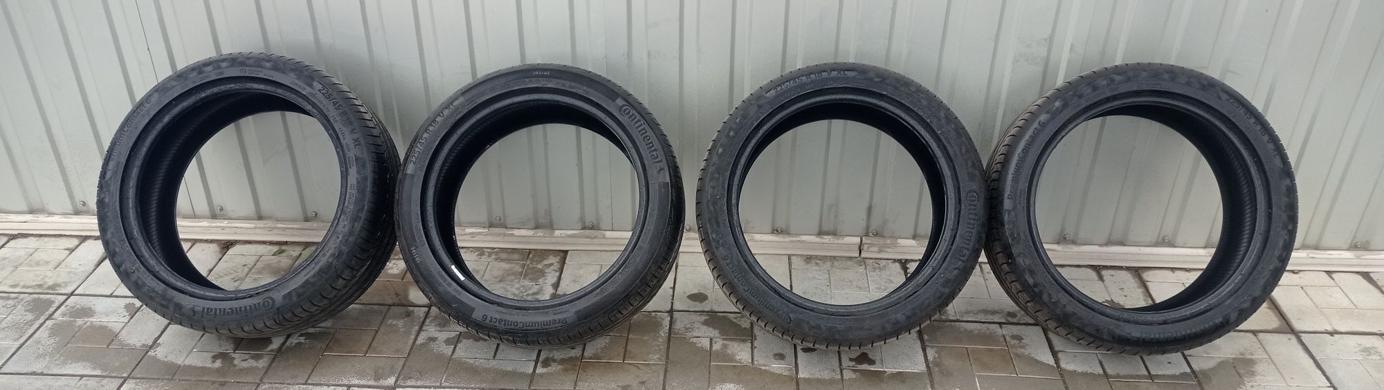 Продам к-т резини CONTINENTAL 225/45 R18