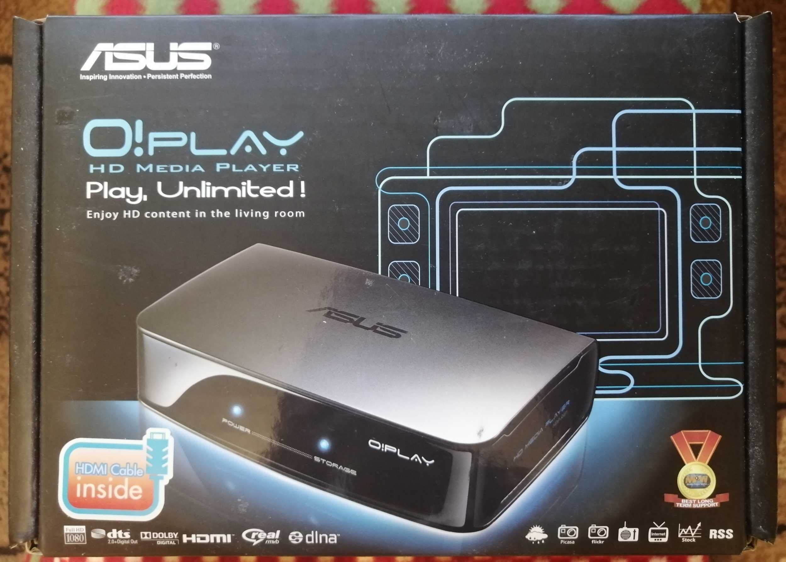 HD - Медіаплеєр ASUS O! PLAY HDP - R1