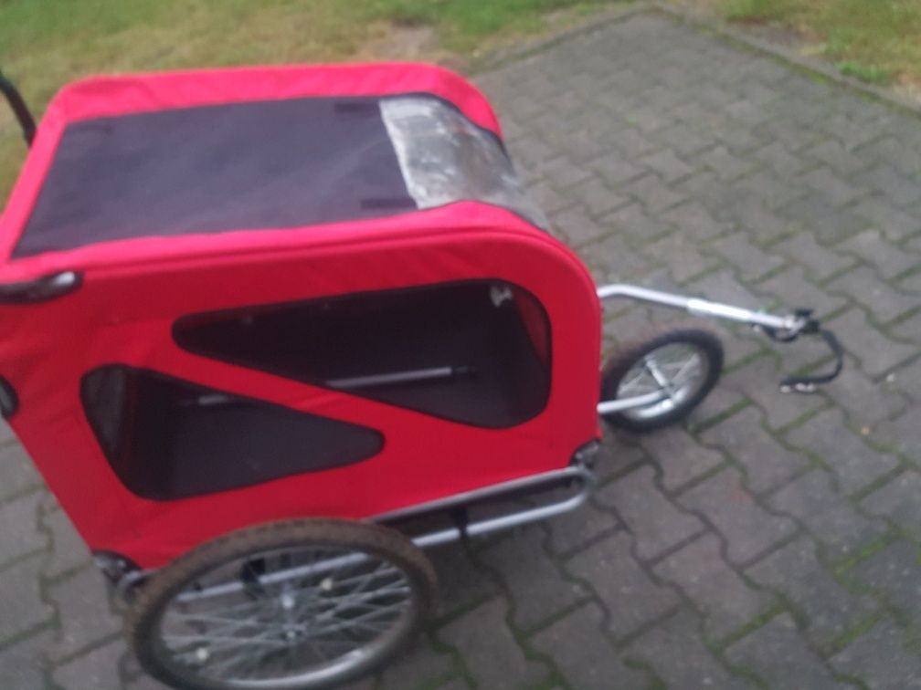 Wózek  dla psa 2w1 przyczepka rowerowa