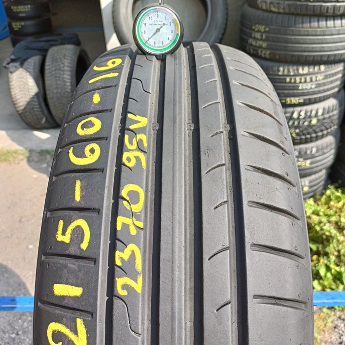 E03, 215/60r16 Dunlop Sport Blu Response 2023r 7mm
