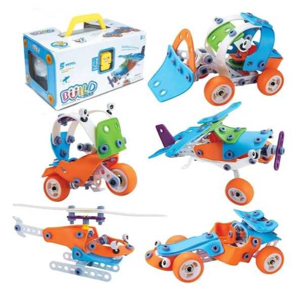 HANYE Мягкий Конструктор Build & Play 5 в 1